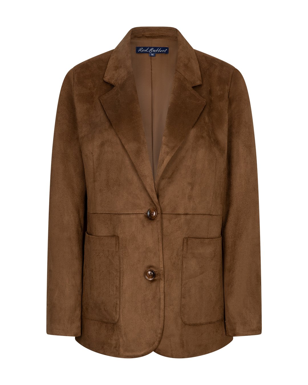Blazer suédine praline – Image 2
