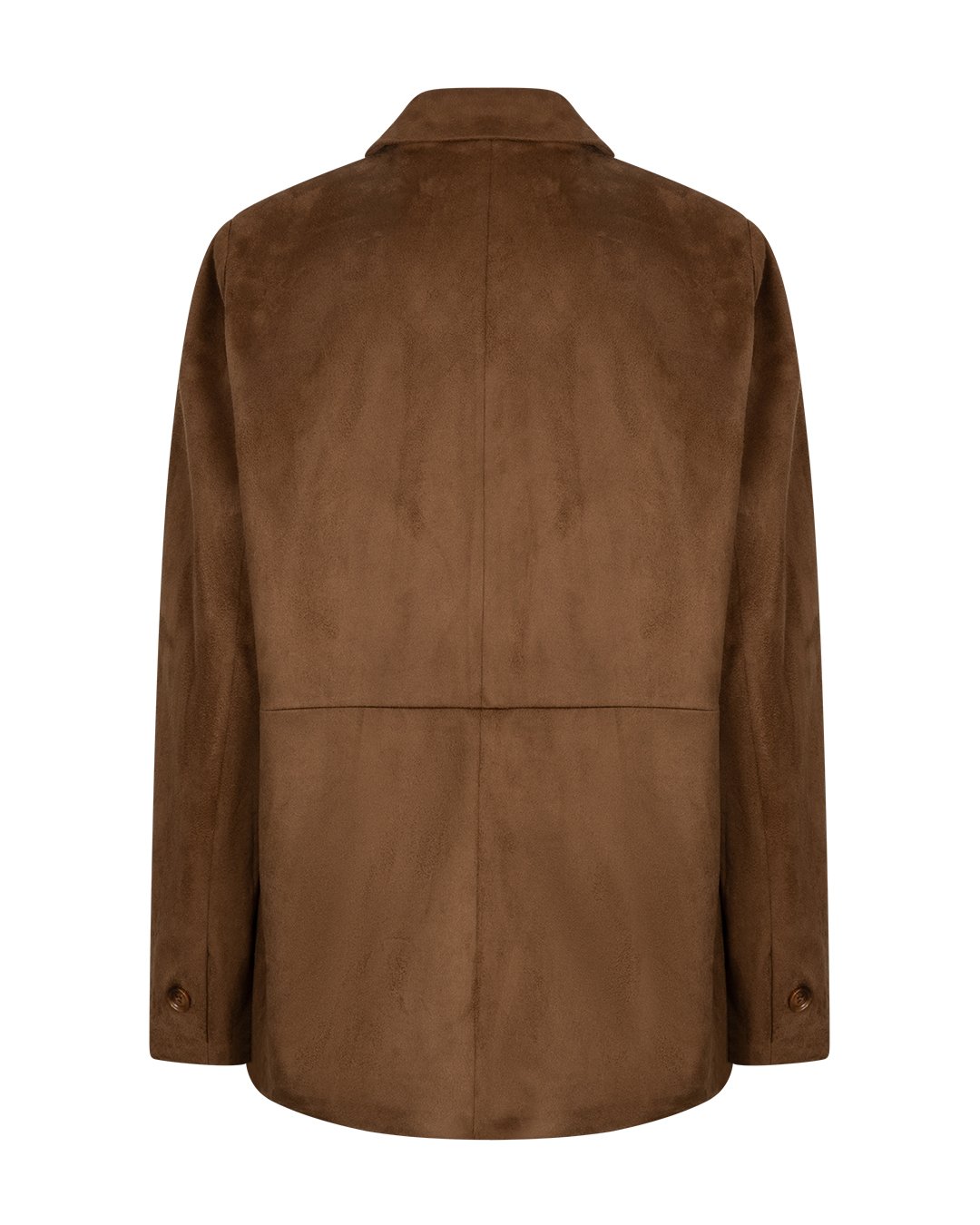 Blazer suédine praline – Image 3