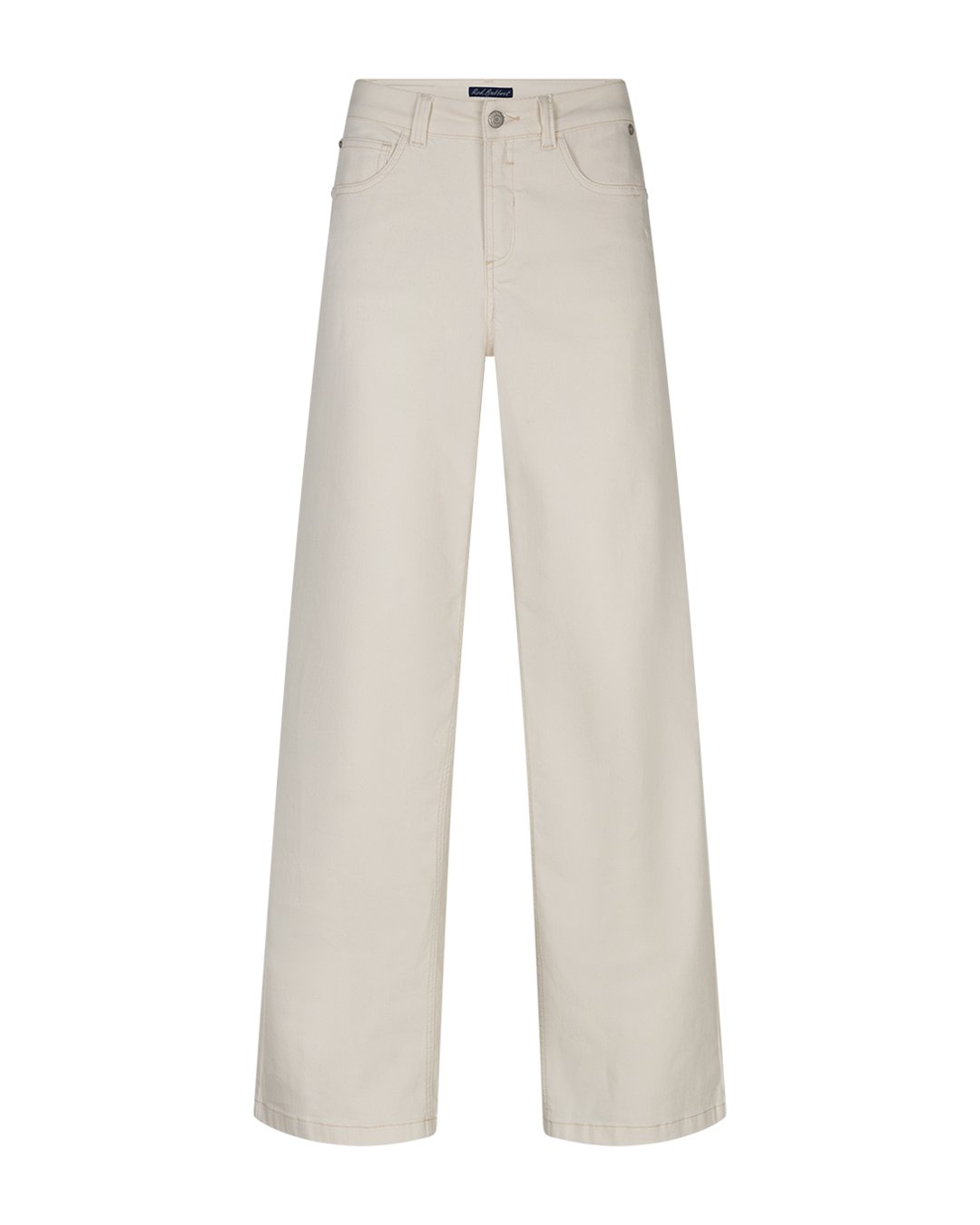 Pantalon Colette twill à ceinture écru – Image 2