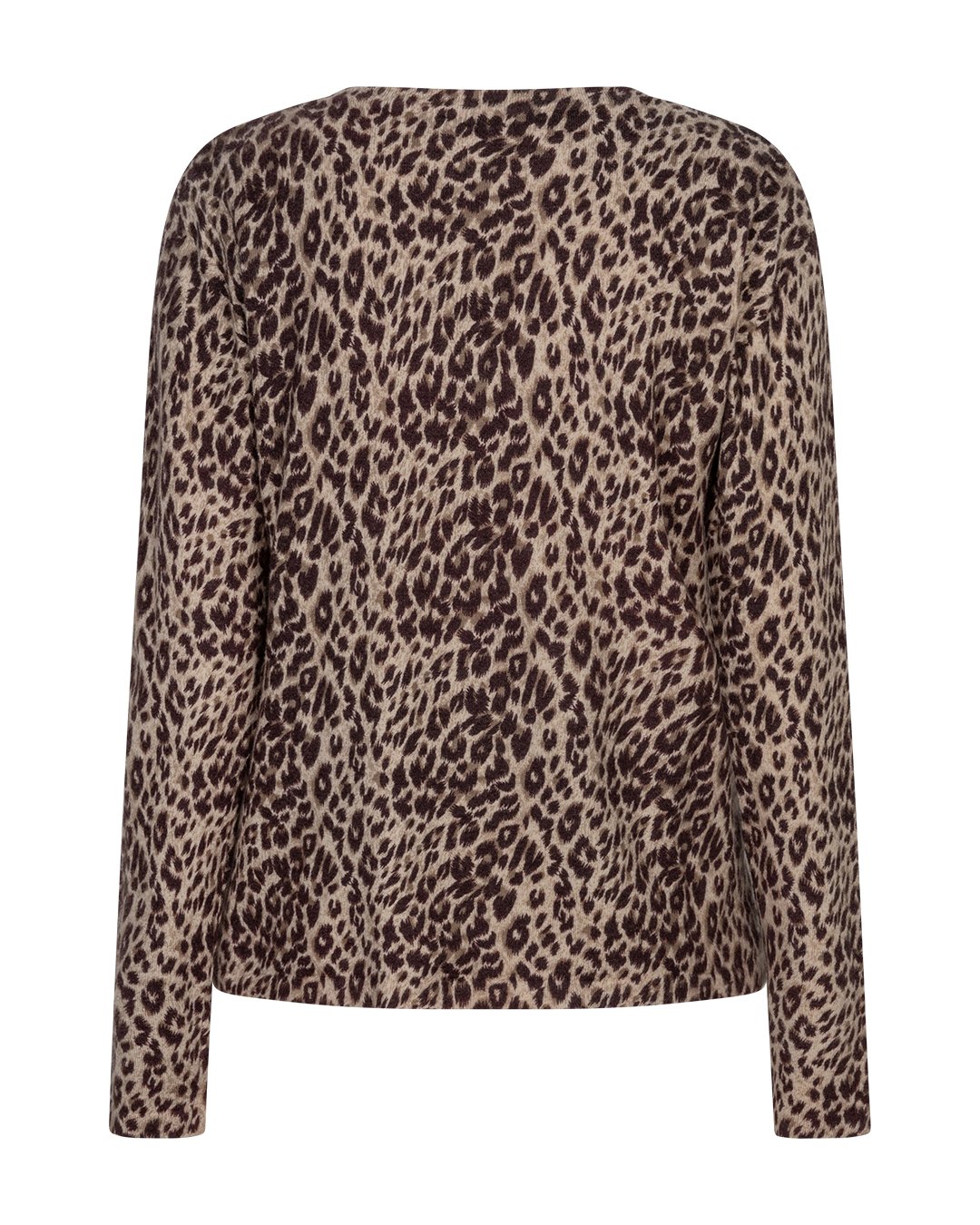 Pull Sweet imprimé animal bordeaux – Image 7