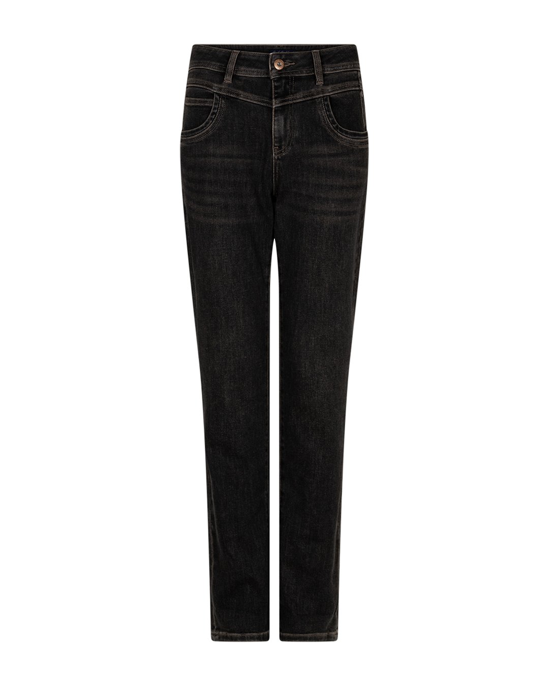 Pantalon Relax overdye marron glacé – Image 2